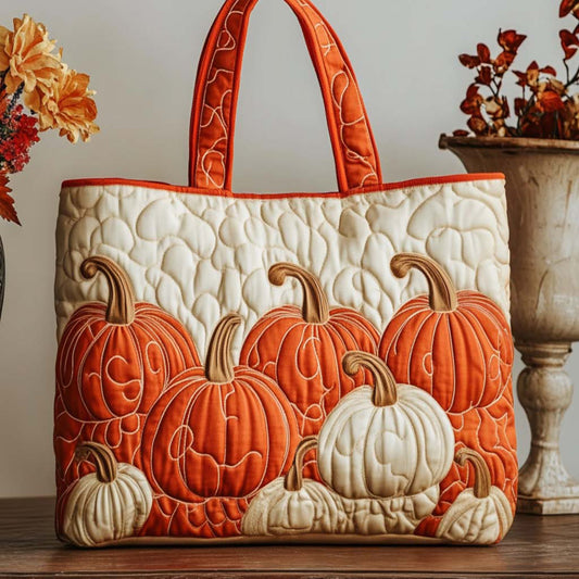 Autumn Bliss Quilted Tote Bag NCU0NT8879