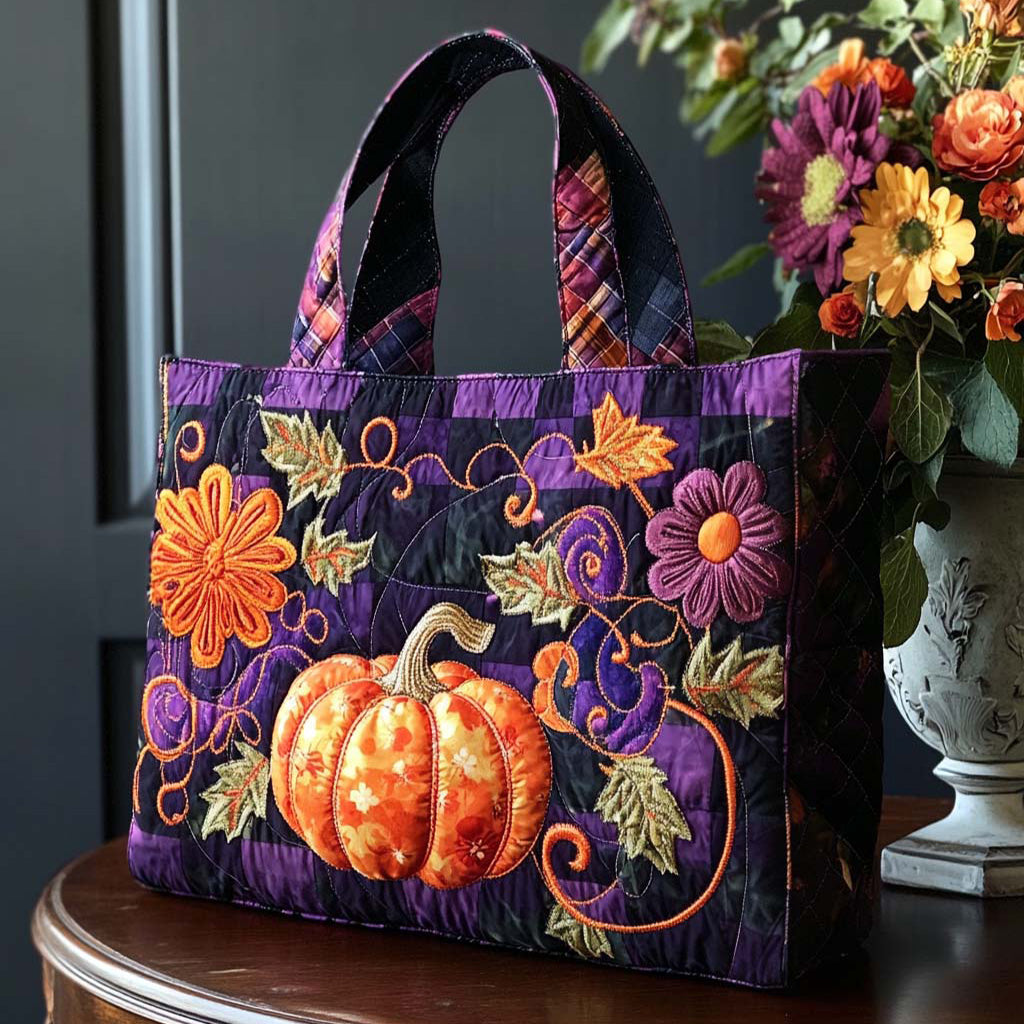 Autumn Echo Quilted Tote Bag NCU0NT8883
