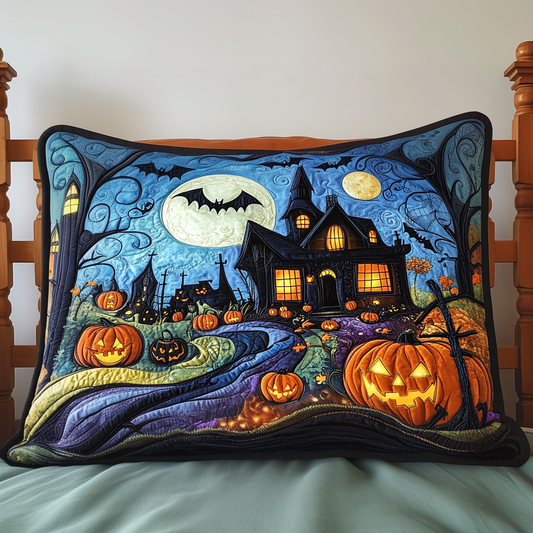 Autumn Haunt Quilted Bedding Pillow Case NCU0NT9491
