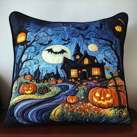 Autumn Haunt Quilted Pillow Case NCU0NT9491