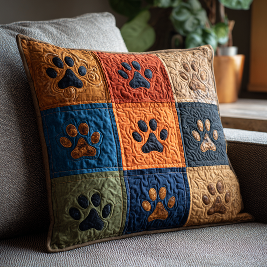 Autumn Paws Quilted Pillow Case NCU0NT10181