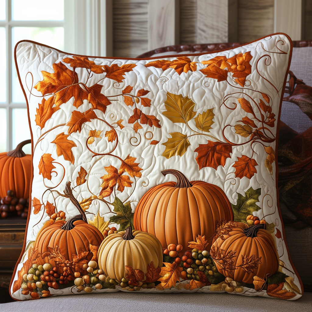 Autumn Spirit Dance Quilted Pillow Case NCU0NT8641
