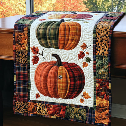 Autumn Acres Delight Quilted Table Runner NCU0PT8279