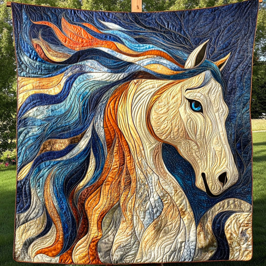 Autumn Blaze Quilted Blanket NCU0NT6570