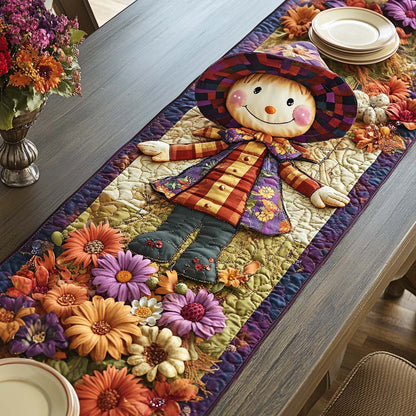 Autumn Bloom Quilted Table Runner NCU0NT9019