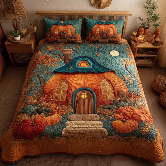 Autumn Breeze Mill 3-Piece Quilted Bedding Set NCU0TD042