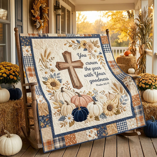 Autumn Crown of Grace Quilted Blanket NCU0PT11769