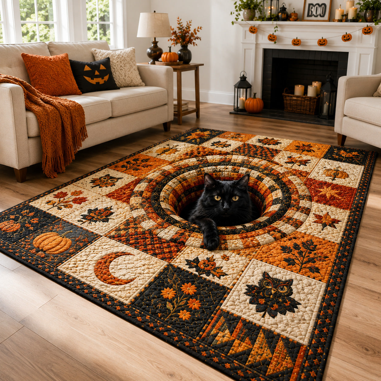 Autumn Familiar Area Rug NCU0VL3584