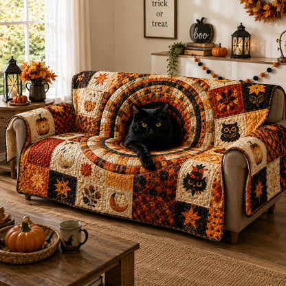 Autumn Familiar Quilted Sofa Cover NCU0VL3623