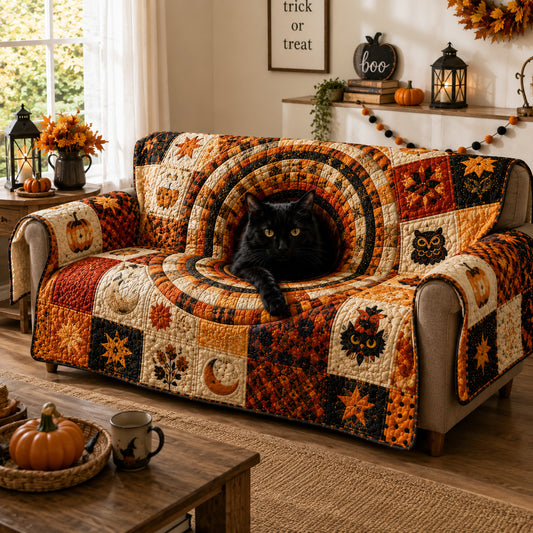 Autumn Familiar Quilted Sofa Cover NCU0VL3623