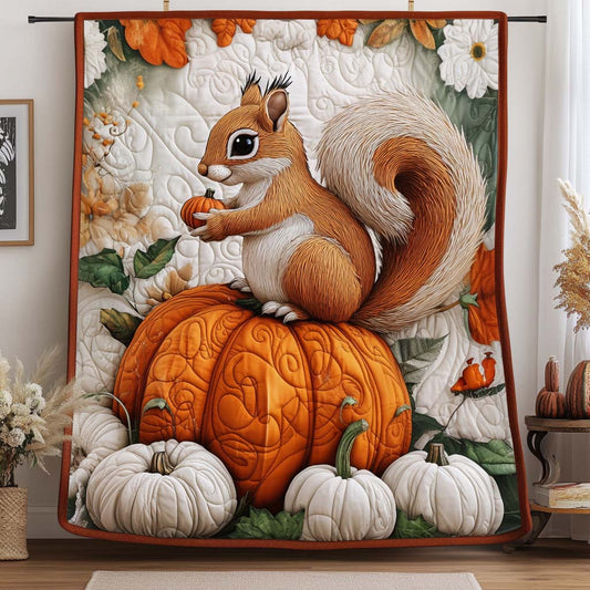 Autumn Forager Quilted Blanket NCU0NT9399