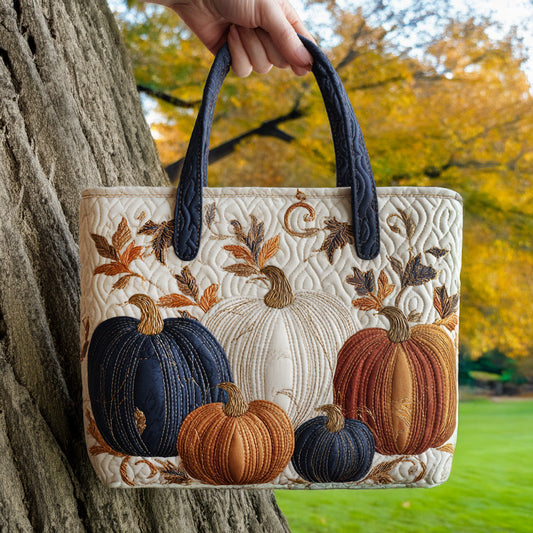 Autumn Glow Quilted Tote Bag NCU0DV6949