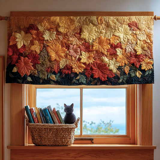 Autumn Glow Quilted Valance NCU0DK9503