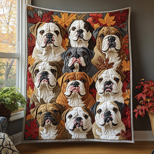 Autumn Grumble Quilted Blanket NCU0DV7121