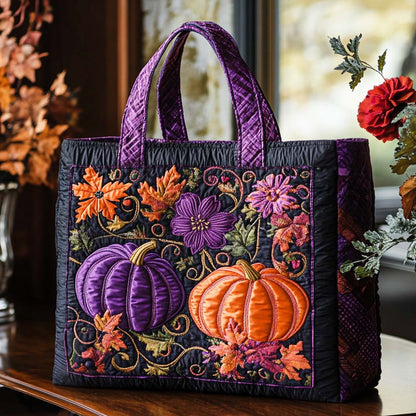 Autumn Hugs Quilted Tote Bag NCU0NT8886