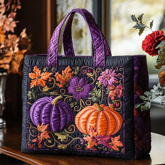 Autumn Hugs Quilted Tote Bag NCU0NT8886
