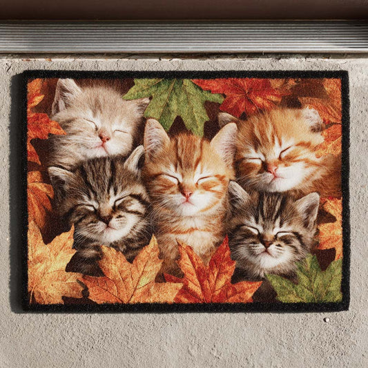 Autumn Kittens Doormat NCU0NT10136