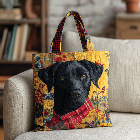 Autumn Labrador Retriever Quilted Tote Bag NCU0HH903
