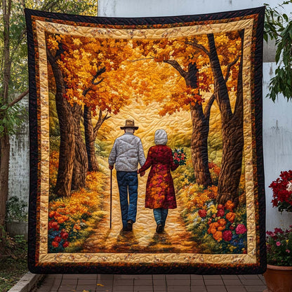 Autumn Love Quilted Blanket NCU0NT8020
