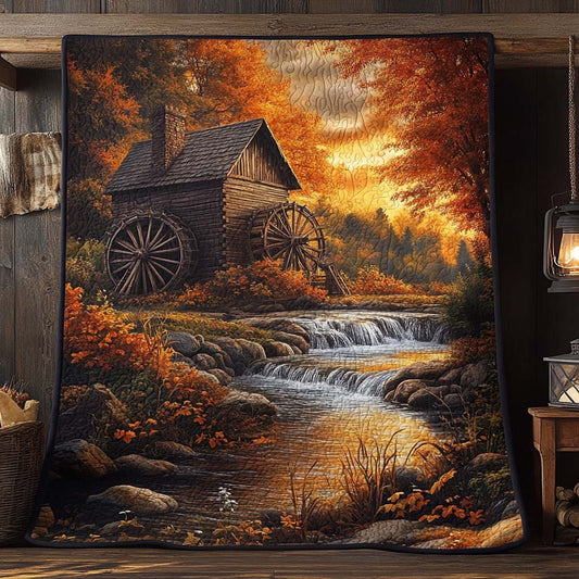 Autumn Mill Glow Quilted Blanket NCU0XD523