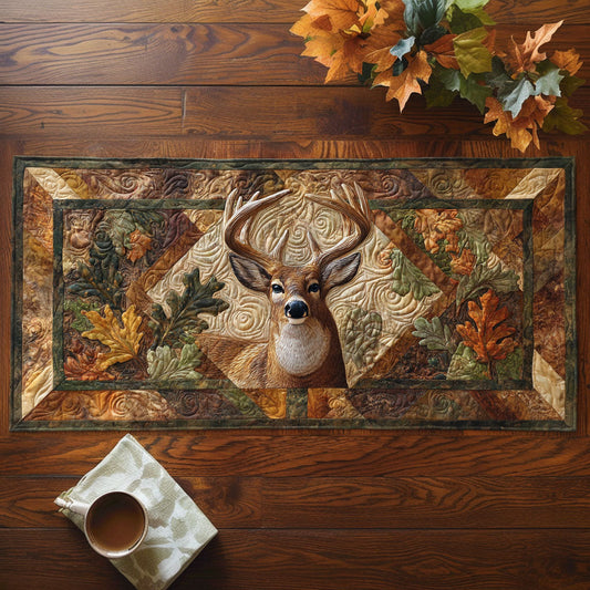 Autumn Noble Quilted Table Runner NCU0TV649