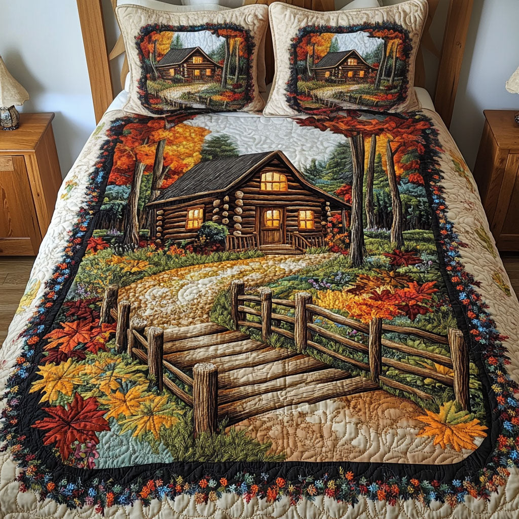 In the Golf Bag 3-Piece Quilted Bedding Set GFTOTP8218