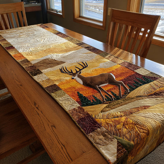 Autumn Plains Quilted Table Runner NCU0TV641