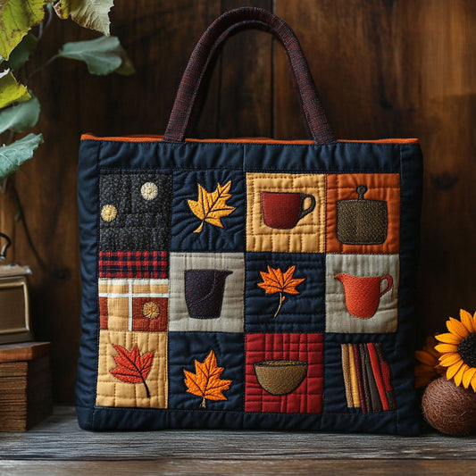 Autumn Reflections Quilted Tote Bag NCU0PT7898