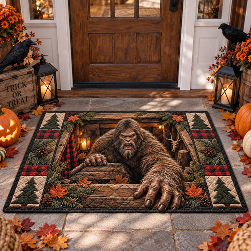 Autumn Sasquatch Stairway Doormat NCU0DV10141