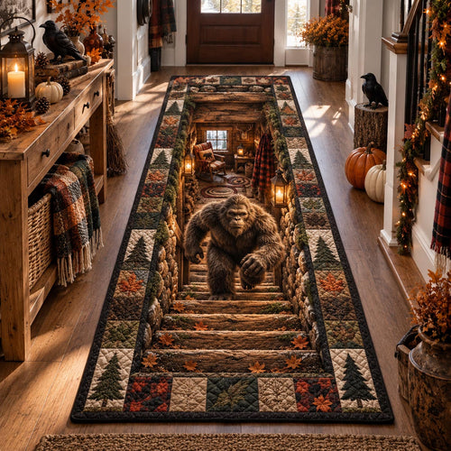 Autumn Sasquatch Steps Runner Carpet NCU0DV10130