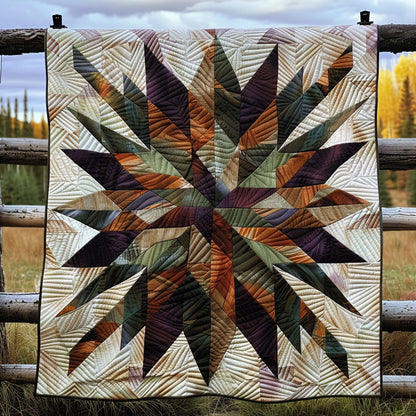 Autumn Starburst Quilted Blanket NCU0DV6311