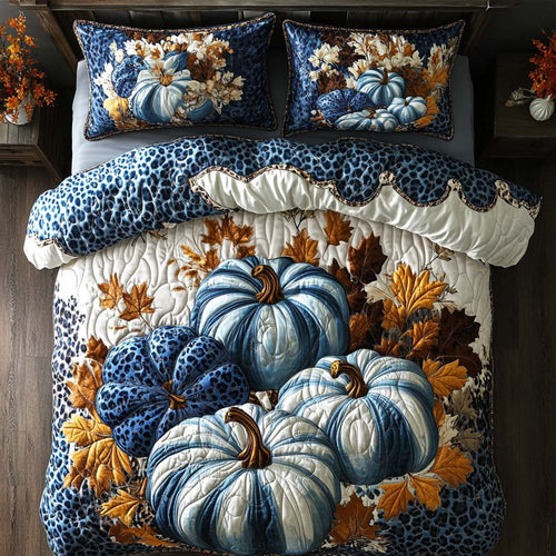 Autumn Twilight Hues 3-Piece Quilted Bedding Set NCU0NT8345