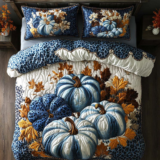 Autumn Twilight Hues 3-Piece Quilted Bedding Set NCU0NT8345