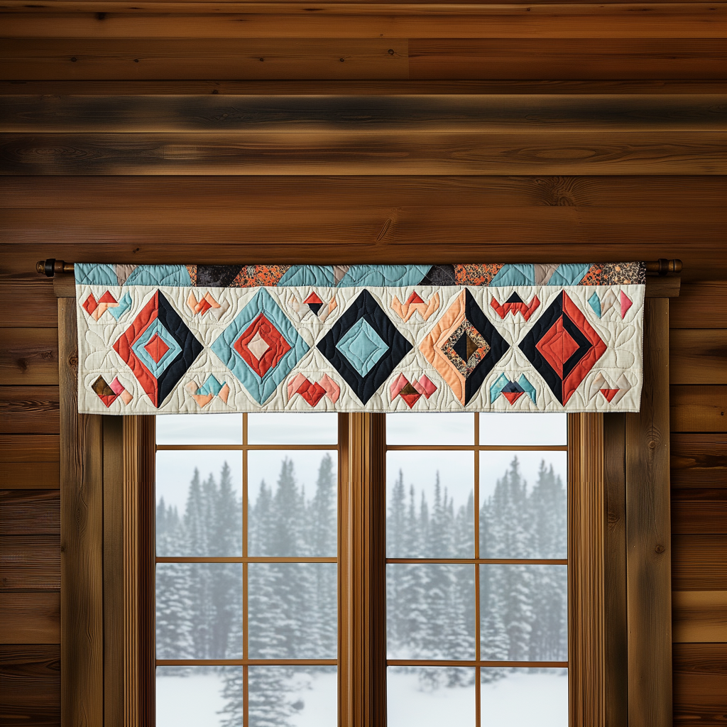 Autumn Vibes Quilted Valance NCU0DK3807