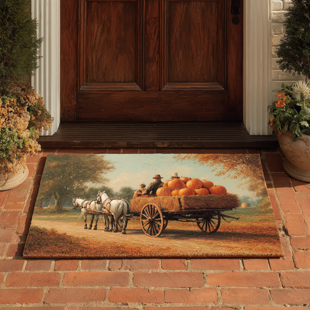Autumn Western Horse Doormat NCU0HH716