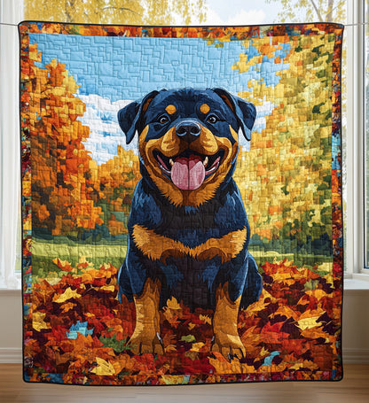 Autumn's Best Friend Quilted Blanket NCU0PT341