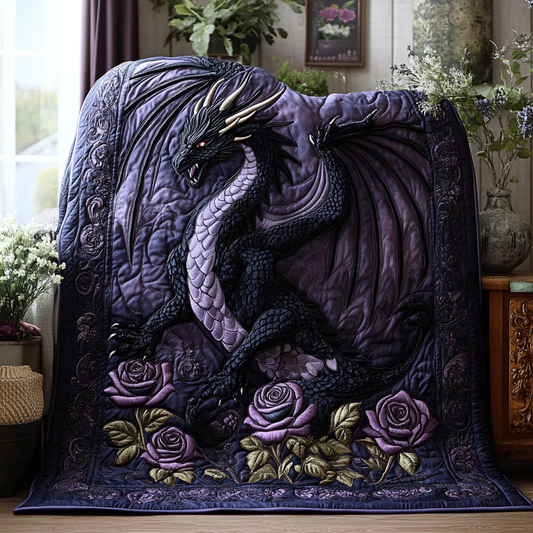 Azure Inferno Quilted Blanket NCU0DV2906