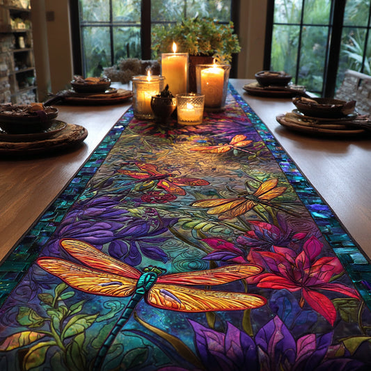Azure Wing Spirit Quilted Table Runner NCU0DV8722