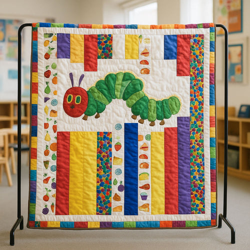 Back-to-School Buzz Quilted Blanket NCU0PT7188