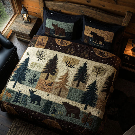 Backcountry 3-Piece Quilted Bedding Set NCU0PT8572