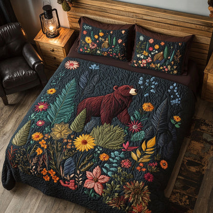 Backwoods Comfort 3-Piece Quilted Bedding Set NCU0PT8390