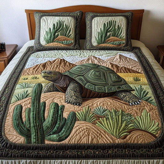 Backyard Explorer 3-Piece Quilted Bedding Set NCU0NT6962