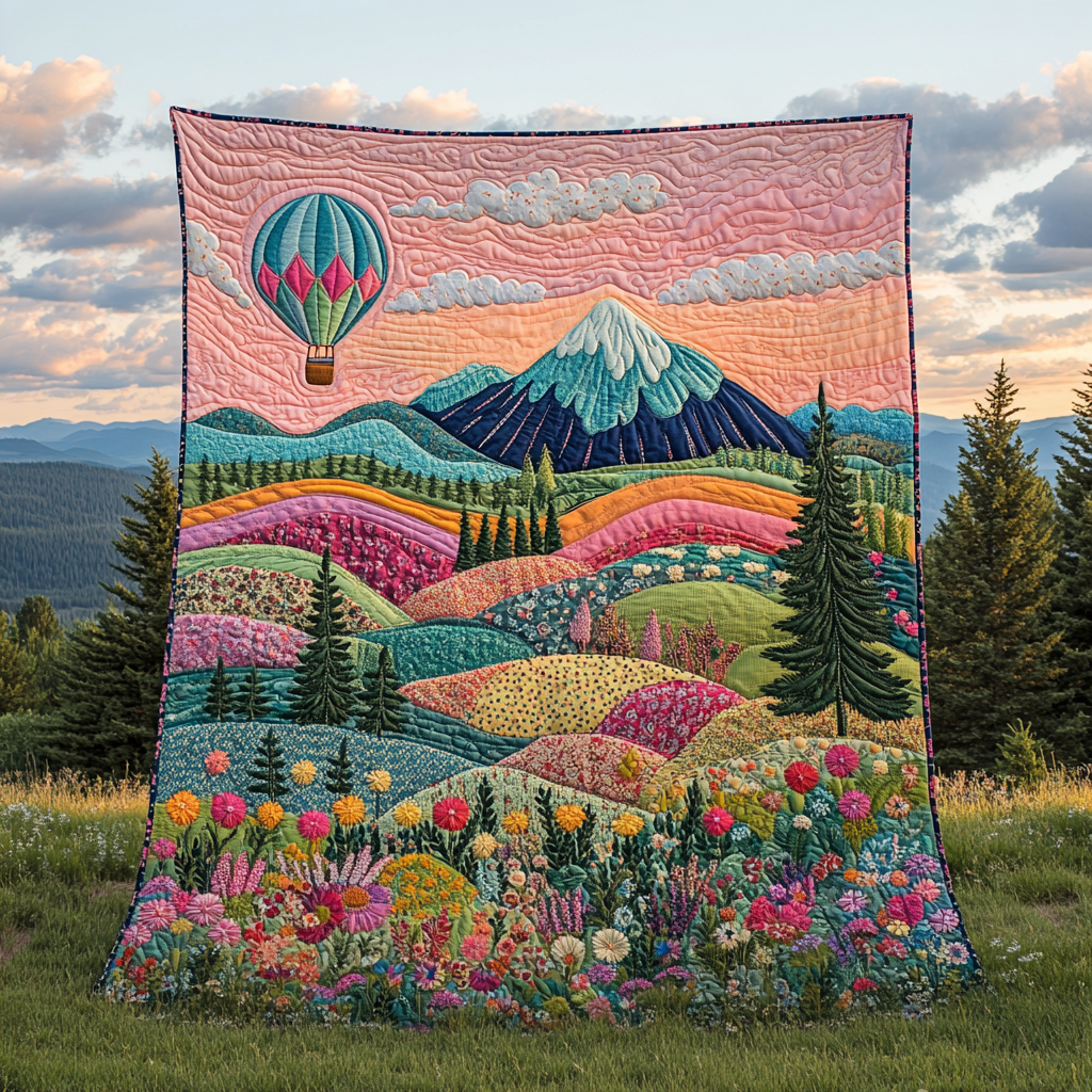Balloon Serenade Quilted Blanket NCU0DV4500
