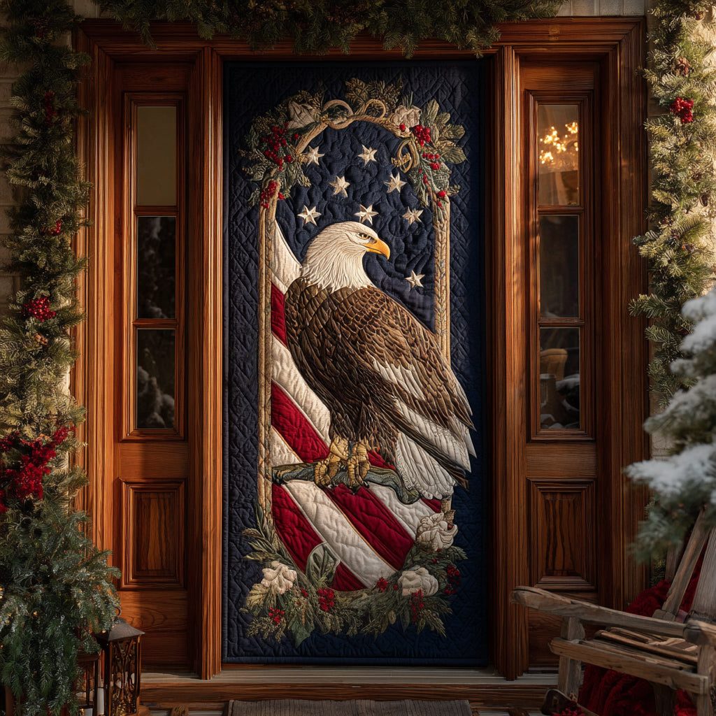 Banner Eagle Quilted Door Cover NCU0HH1271