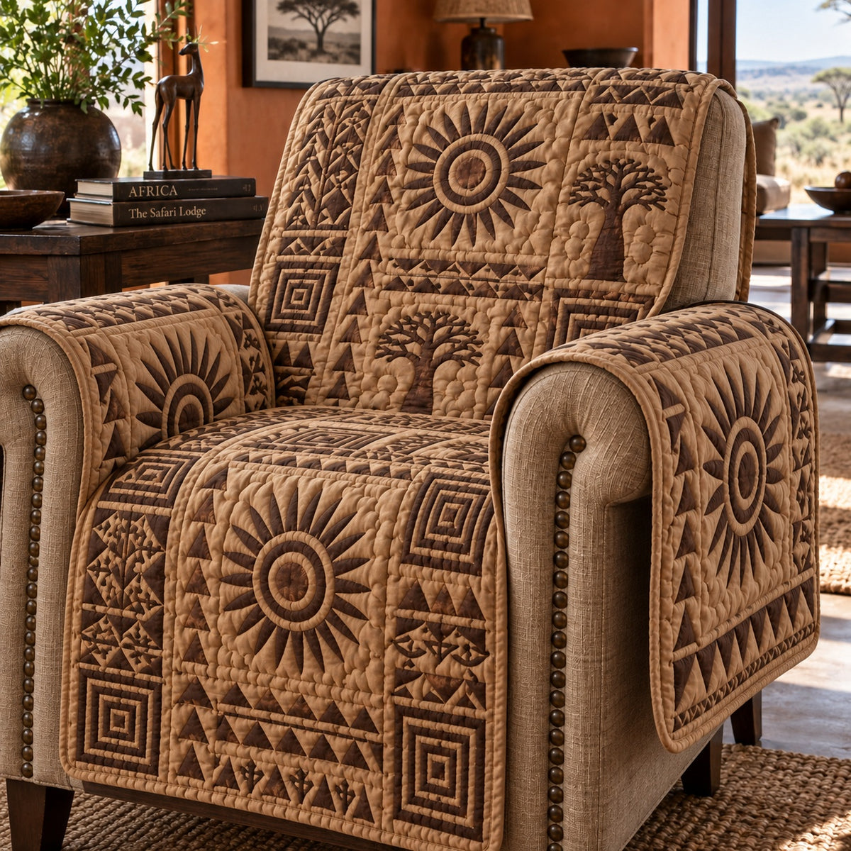Baobab Dawn Quilted Sofa Cover NCU0VL4019