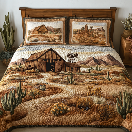 Barn Bliss 3-Piece Quilted Bedding Set NCU0VH5060