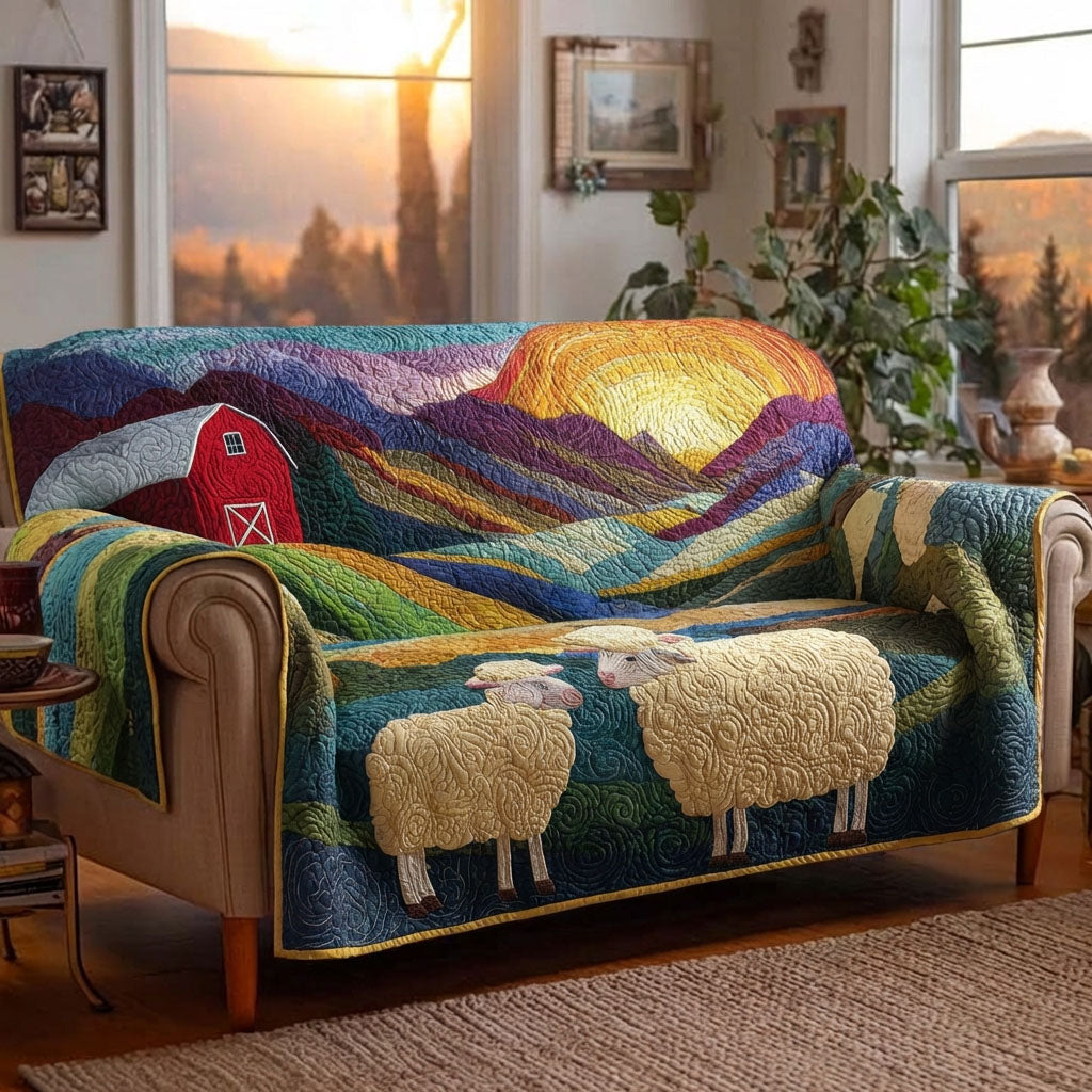 Barn Comfort Quilted Sofa Cover NCU0DK12103