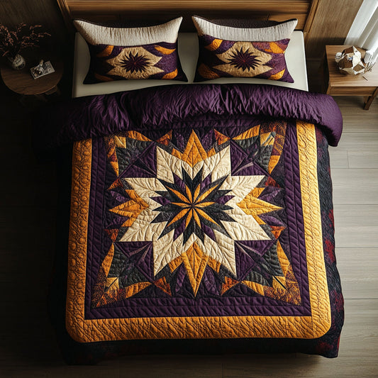 Barnstar Harmony 3-Piece Quilted Bedding Set NCU0PT6829