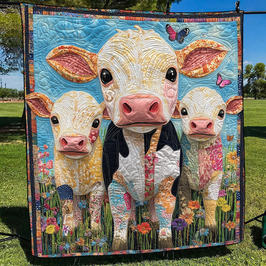 Barnyard Babies Quilted Blanket NCU0TH1365