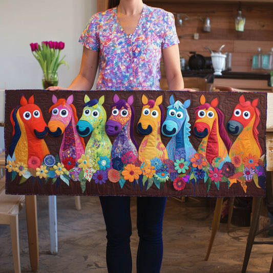 Barnyard Banter Quilted Table Runner NCU0NT6842